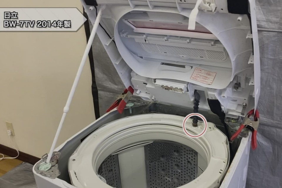 BW洗濯機分解＆組立