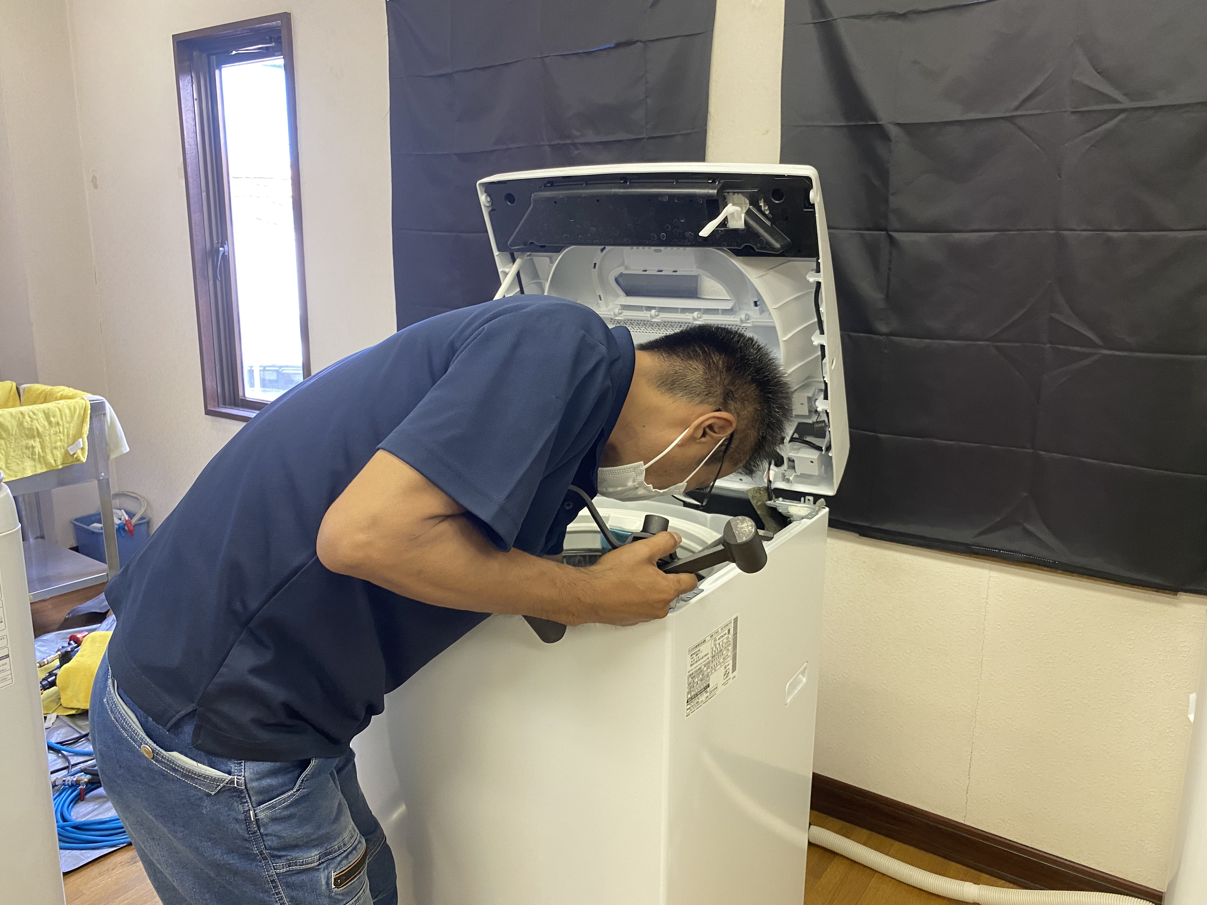 ≪ハウプロで学ぶ≫縦型洗濯機クリーニング