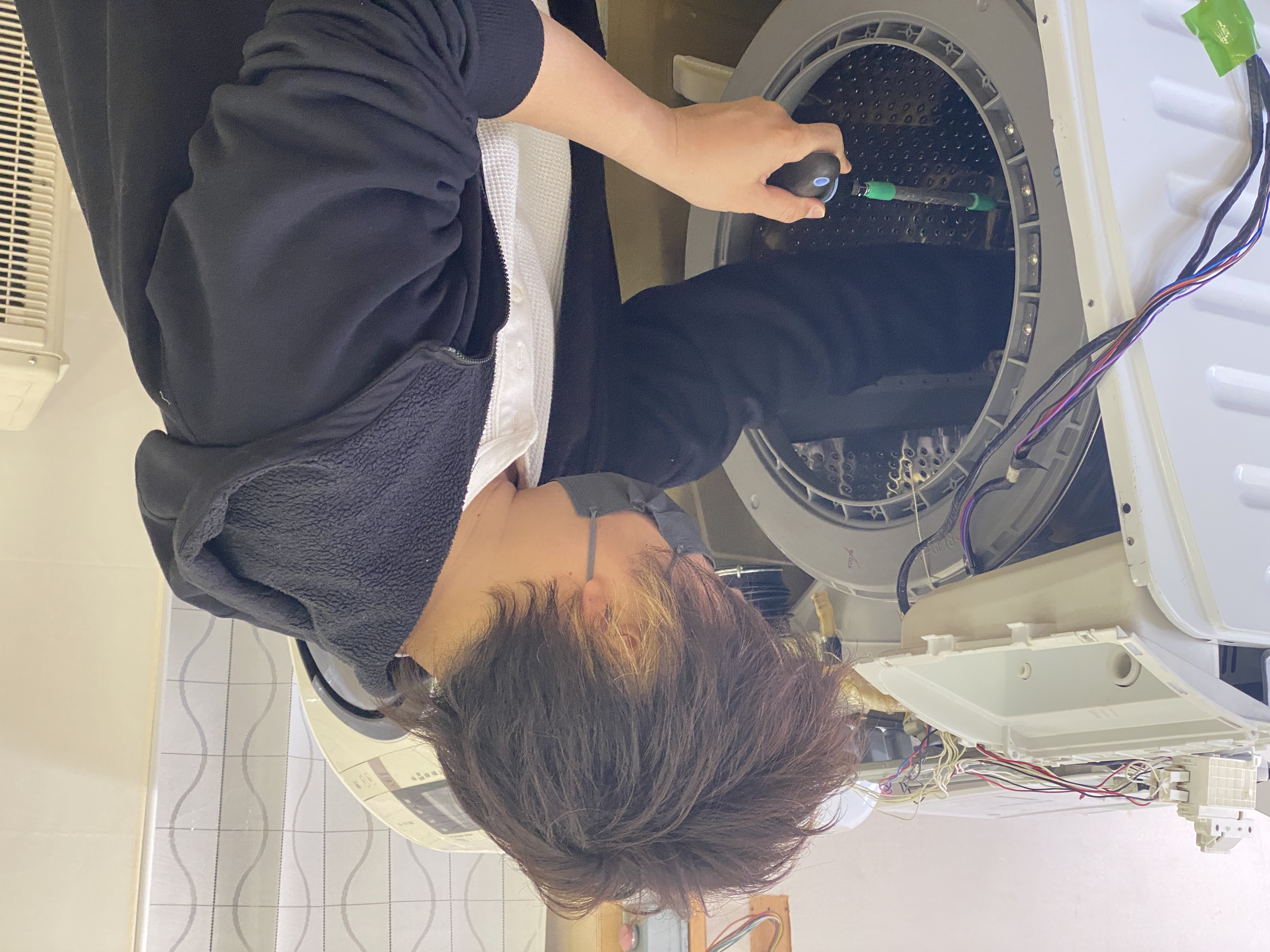 大阪ドラム式洗濯機講習