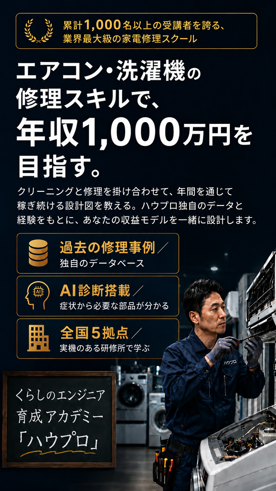エアコン・洗濯機の修理 エアコン・洗濯機の修理