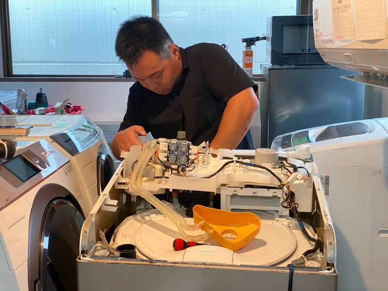 東京で縦型洗濯機分解研修|副業で始める洗濯機クリーニングの実践スキル